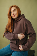 Zīdīšanas džemperis CHOCO BROWN